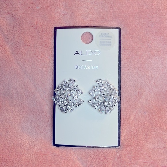 ALDO Rosary Studs Earrings - Picture 5 of 6